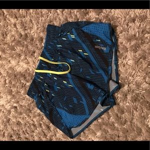 Small reebok running shorts